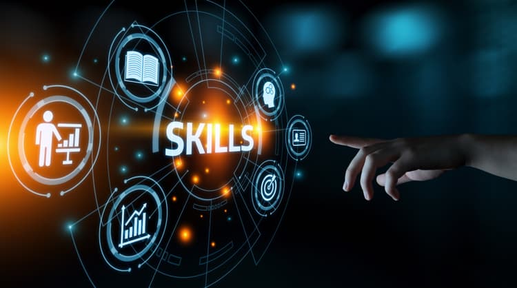 digital skills concept