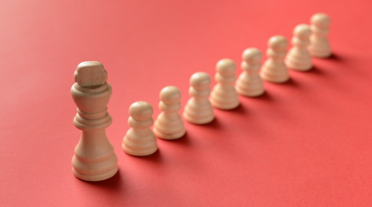 chess piece, leadership concept