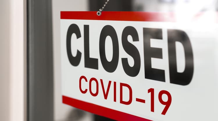 closed covid-19 pandemic